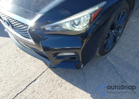 2014 Infiniti Q50 Sport из США, поврежденный, VIN JN1BV7AP5EM685677